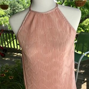 Clearance $ Rose Gold NWT sleeveless top or shell